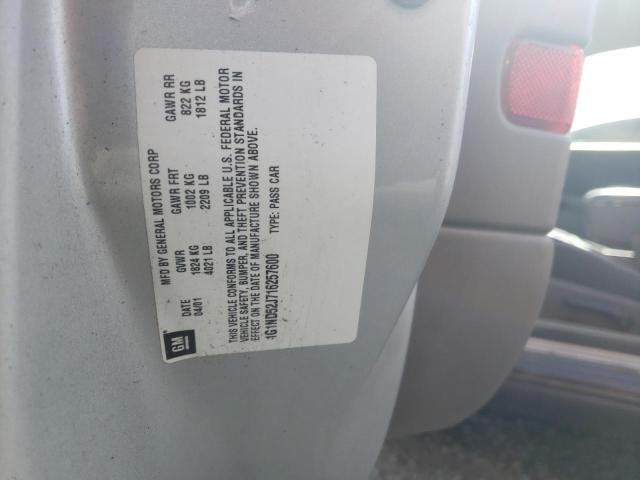 Photo 10 from auction – 2001 CHEVROLET MALIBU with VIN 1G1ND52J716257600