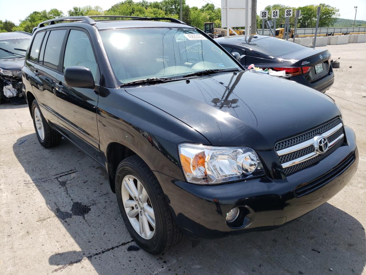 TOYOTA HIGHLANDER 2006 with VIN JTEDW21A760003615 - Photo from auction