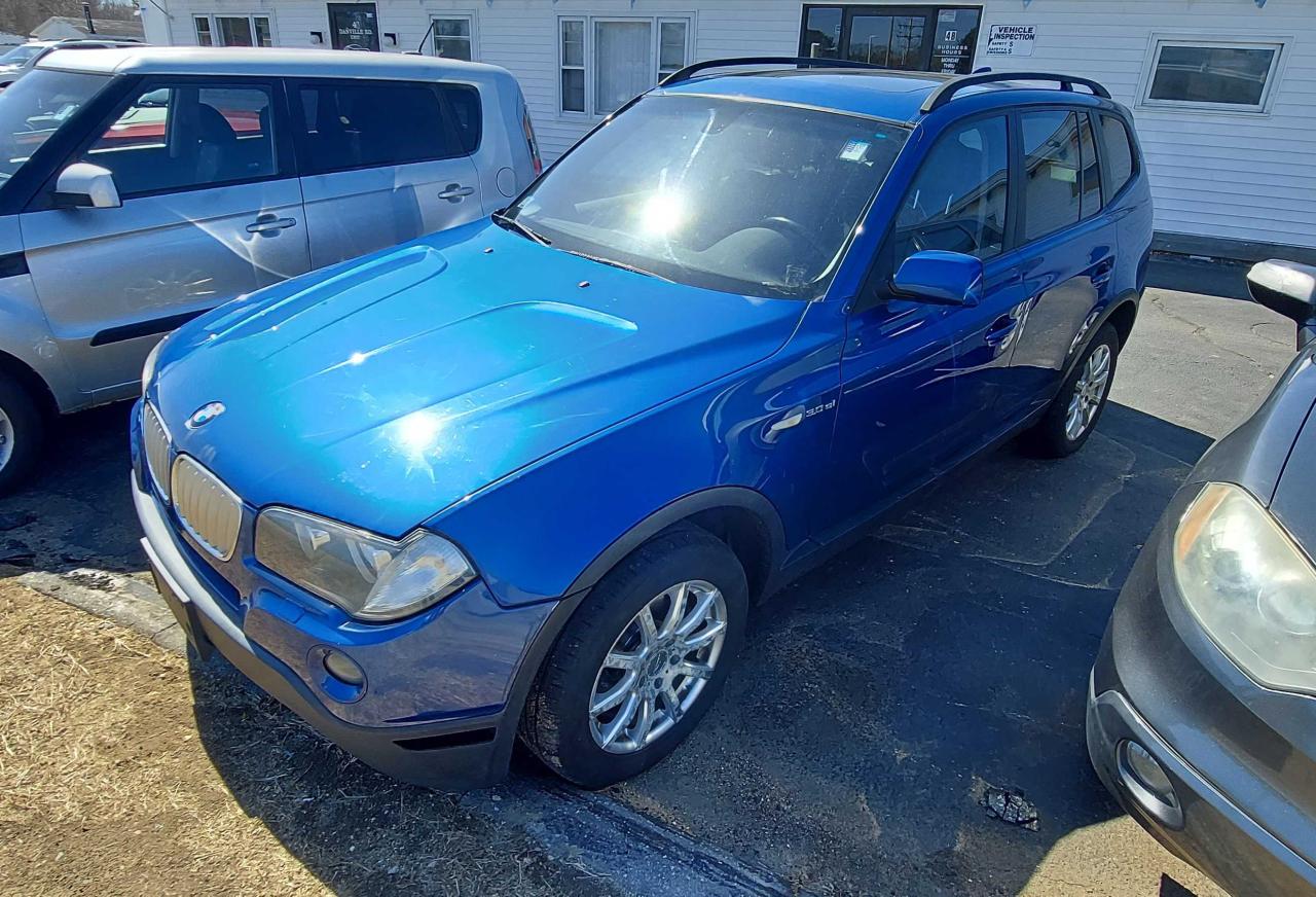 Photo 2 from auction – 2008 BMW X3 3.0SI with VIN WBXPC93438WJ21724