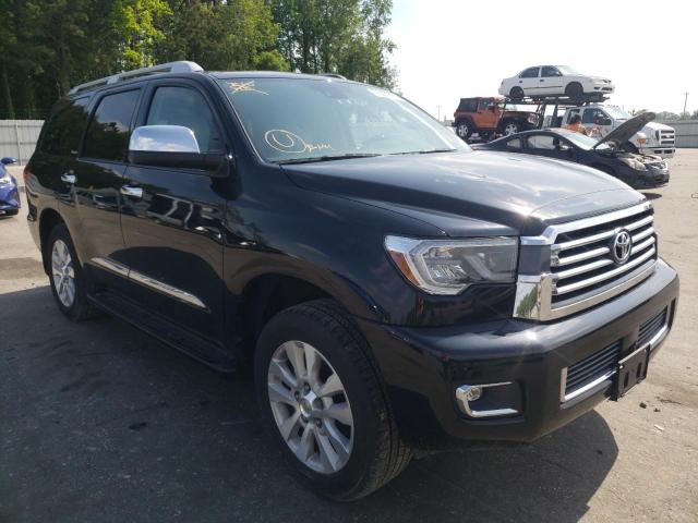 TOYOTA SEQUOIA PL 2018 with VIN 5TDDY5G15JS155809 - Photo from auction