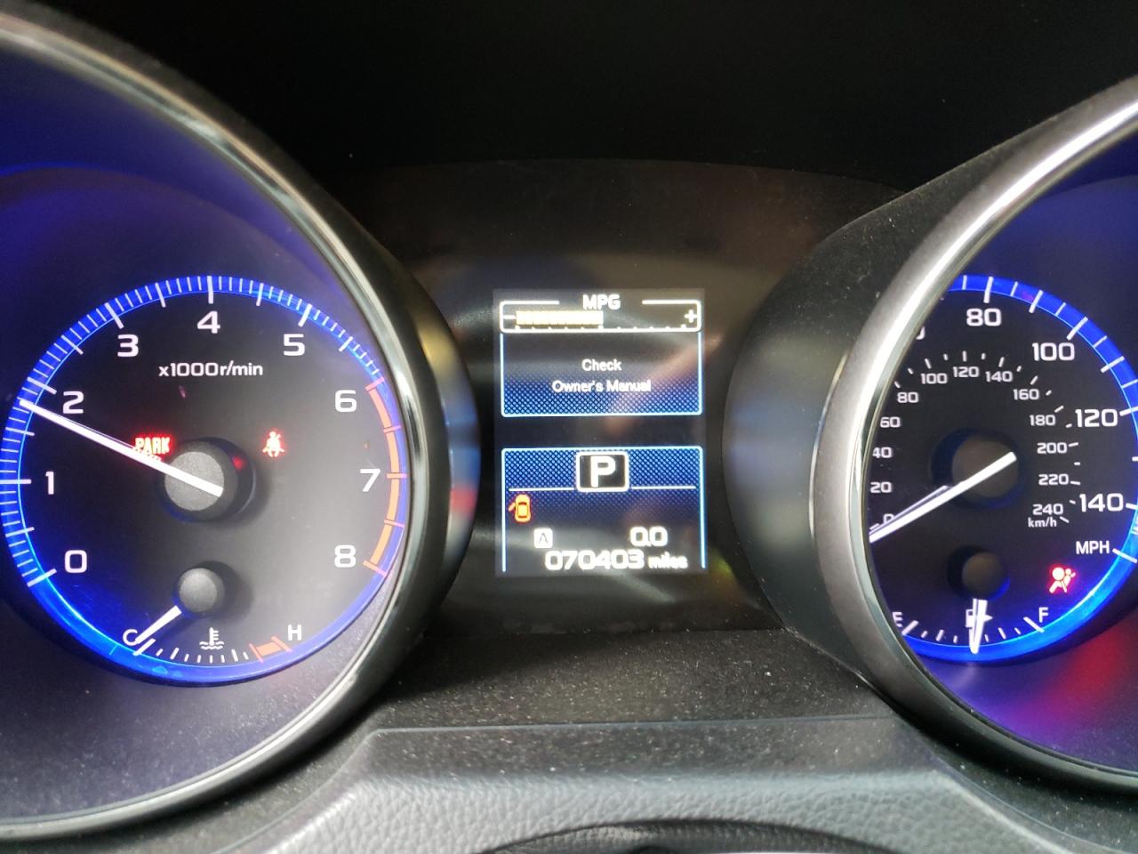Photo 8 from auction – 2016 SUBARU LEGACY 2.5 with VIN 4S3BNAC60G3041110