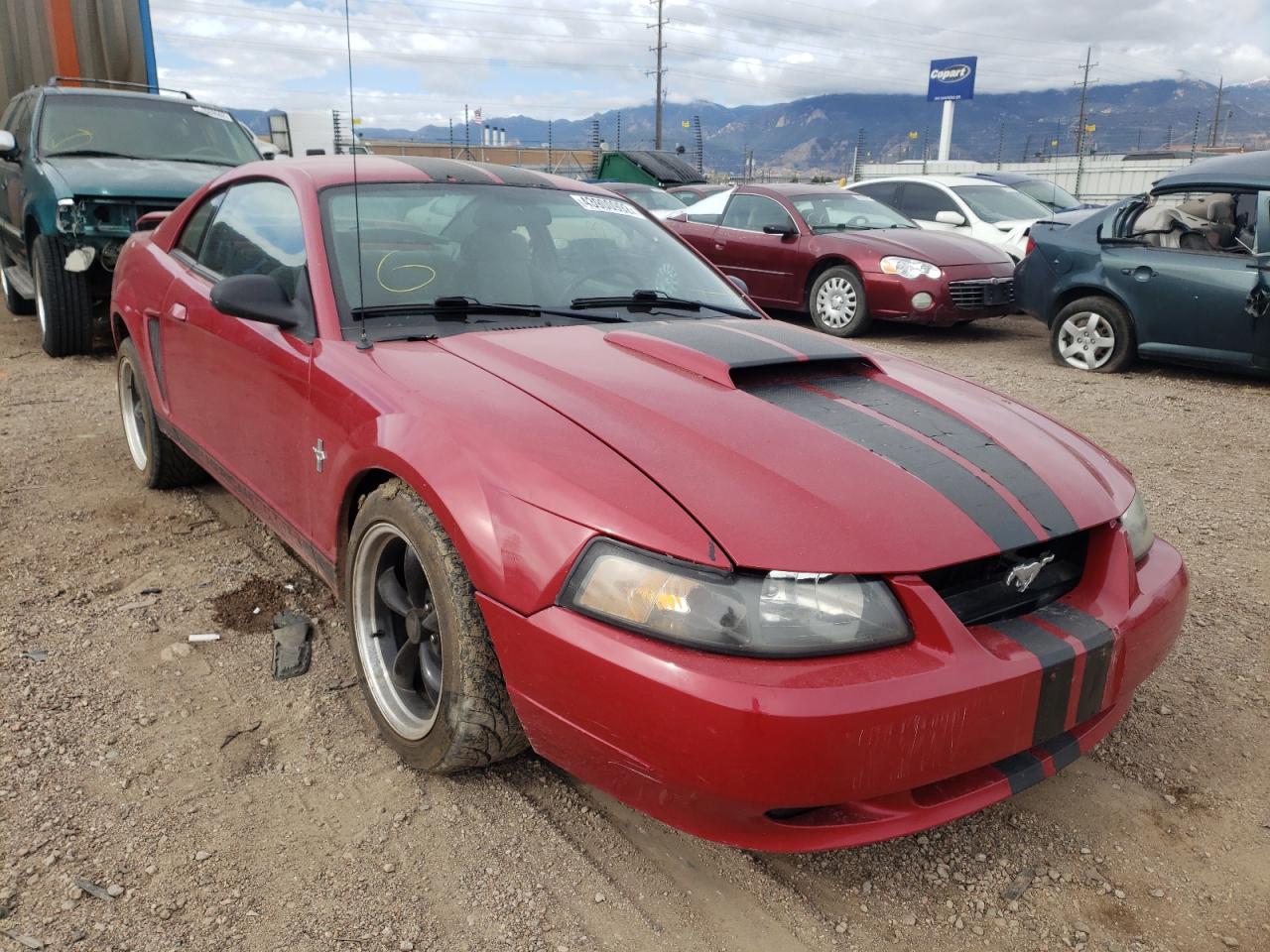 FORD MUSTANG 2001 with VIN 1FAFP40471F161496 - Photo from auction