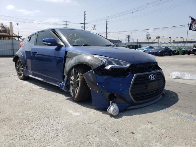 HYUNDAI VELOSTER T 2017 with VIN KMHTC6AE9HU314103 - Photo from auction