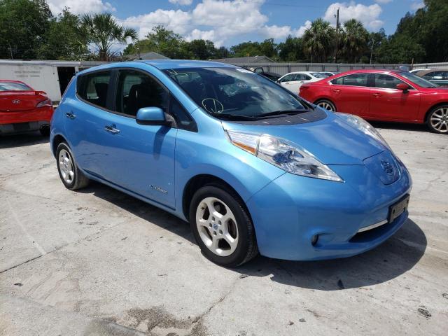 NISSAN LEAF S 2013 with VIN 1N4AZ0CP6DC406510 - Photo from auction