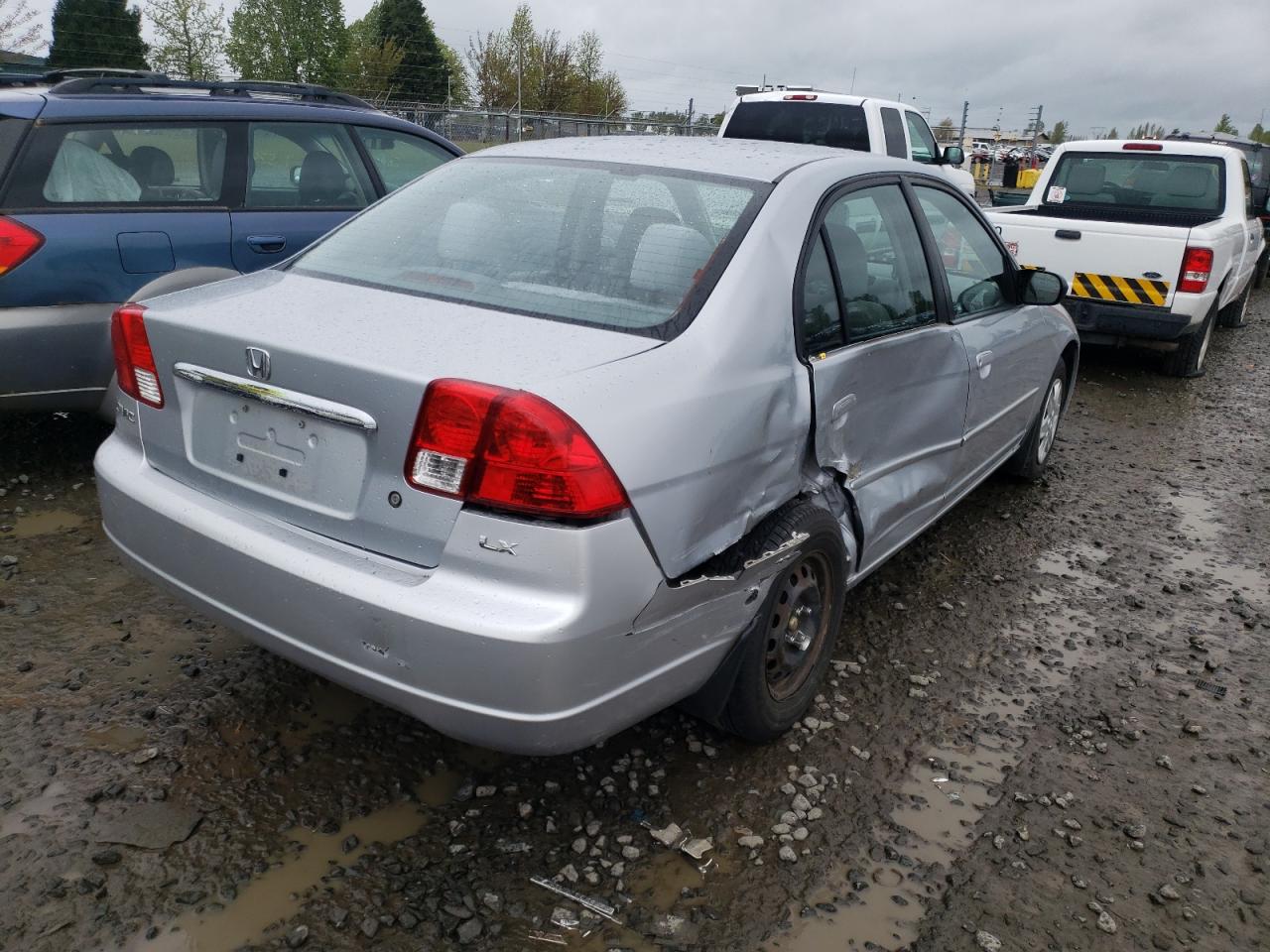 Photo 4 from auction – 2003 HONDA CIVIC LX with VIN 2HGES16693H519664