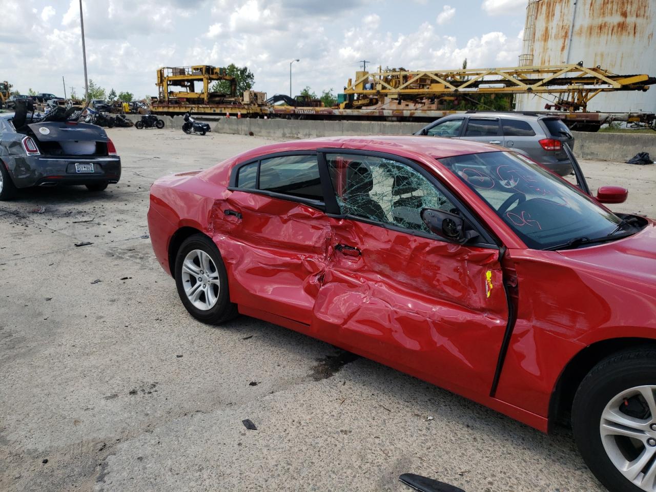 Photo 9 from auction – 2015 DODGE CHARGER SE with VIN 2C3CDXBG8FH925641