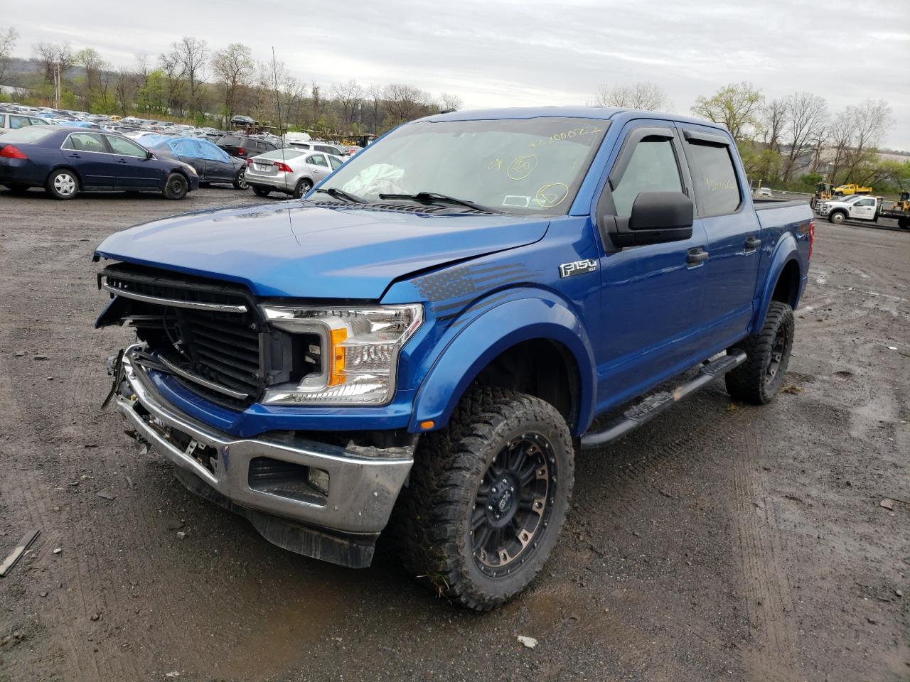 Photo 2 from auction – 2018 FORD F150 SUPER with VIN 1FTEW1E52JFB32366