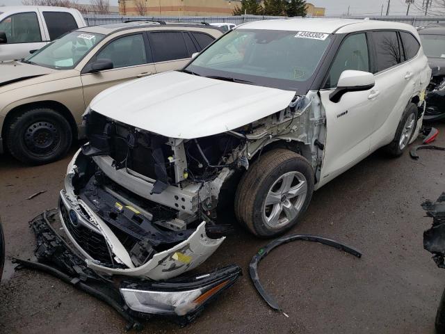 Photo 2 from auction – 2021 TOYOTA HIGHLANDER with VIN 5TDBBRCH3MS523363