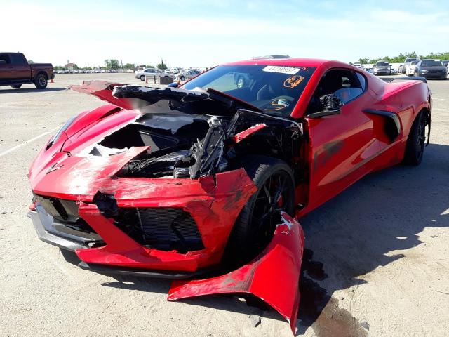 Photo 2 from auction – 2021 CHEVROLET CORVETTE S with VIN 1G1YC2D40M5124161
