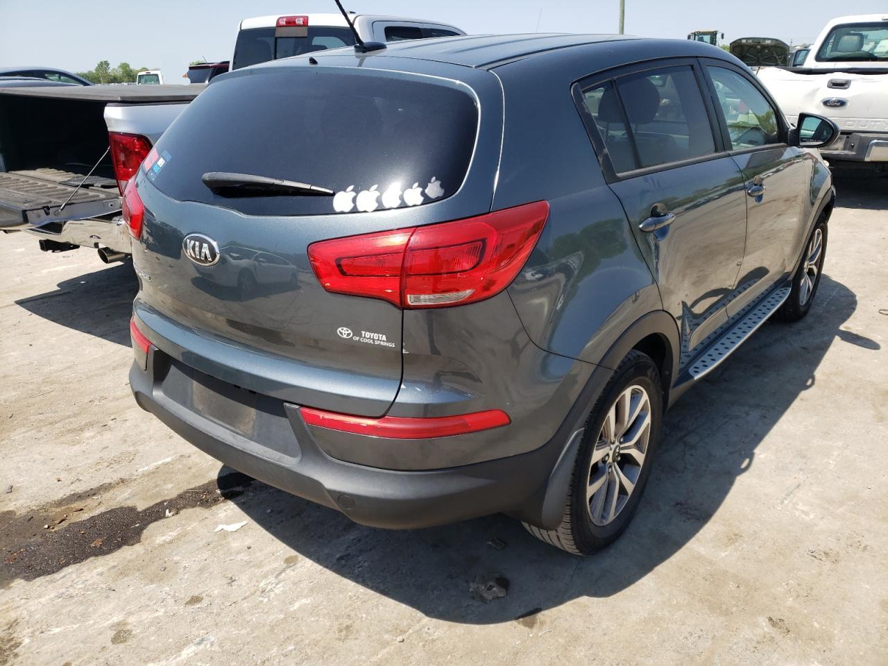 Photo 4 from auction – 2014 KIA SPORTAGE B with VIN KNDPB3AC4E7589300