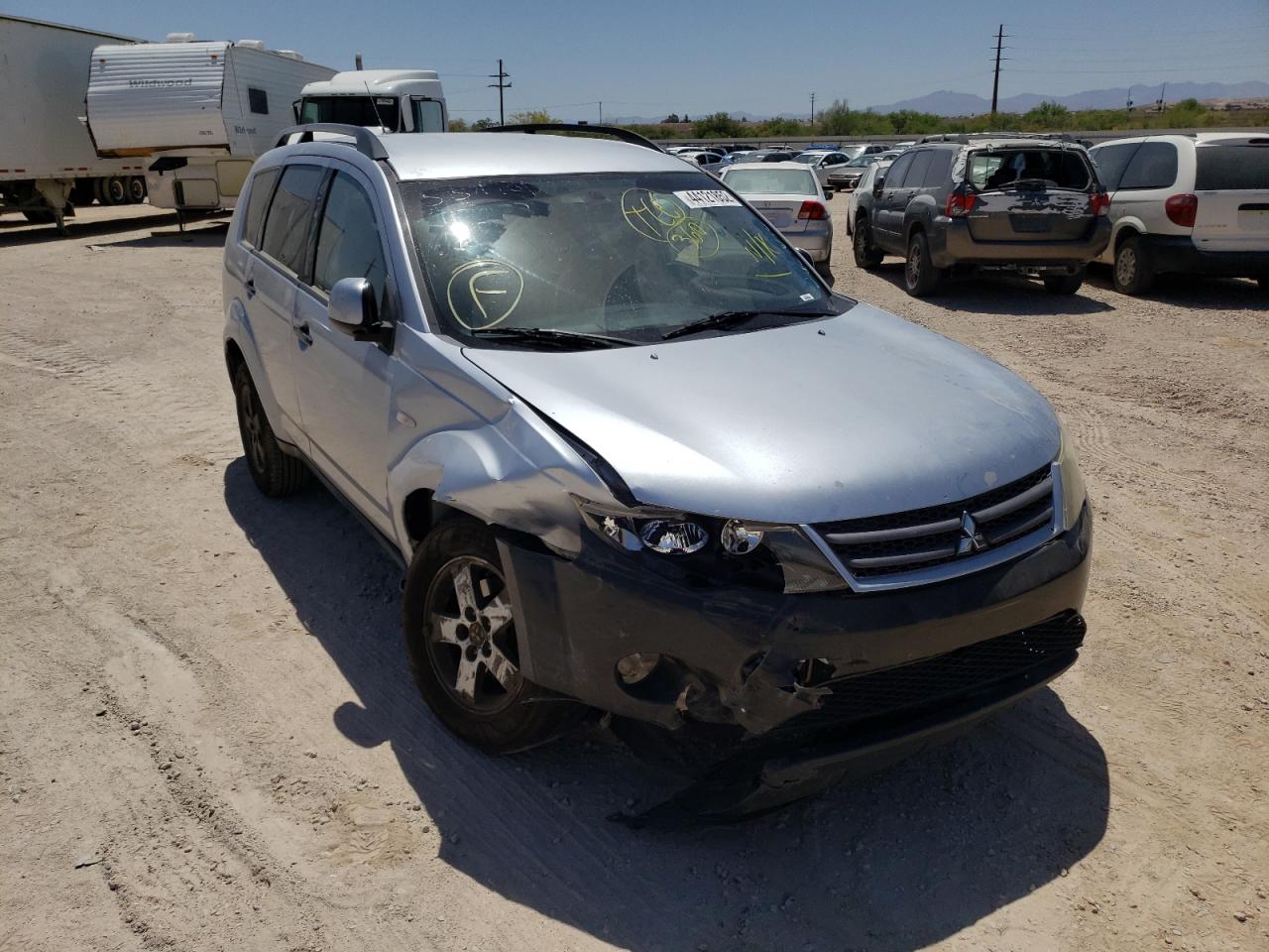 MITSUBISHI OUTLANDER 2007 with VIN JA4MS31X97U013013 - Photo from auction