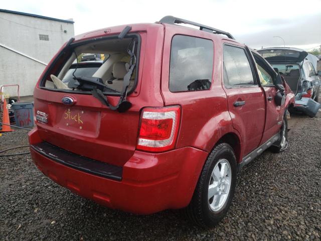 Photo 4 from auction – 2008 FORD ESCAPE XLT with VIN 1FMCU03Z68KC25577