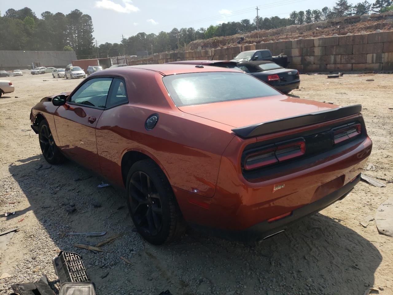 Photo 3 from auction – 2020 DODGE CHALLENGER with VIN 2C3CDZAG5LH169274
