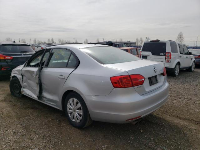 Photo 3 from auction – 2011 VOLKSWAGEN JETTA BASE with VIN 3VW1K7AJ4BM009859