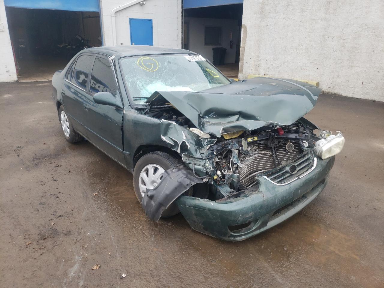 TOYOTA COROLLA CE 2002 with VIN 2T1BR12E12C548398 - Photo from auction