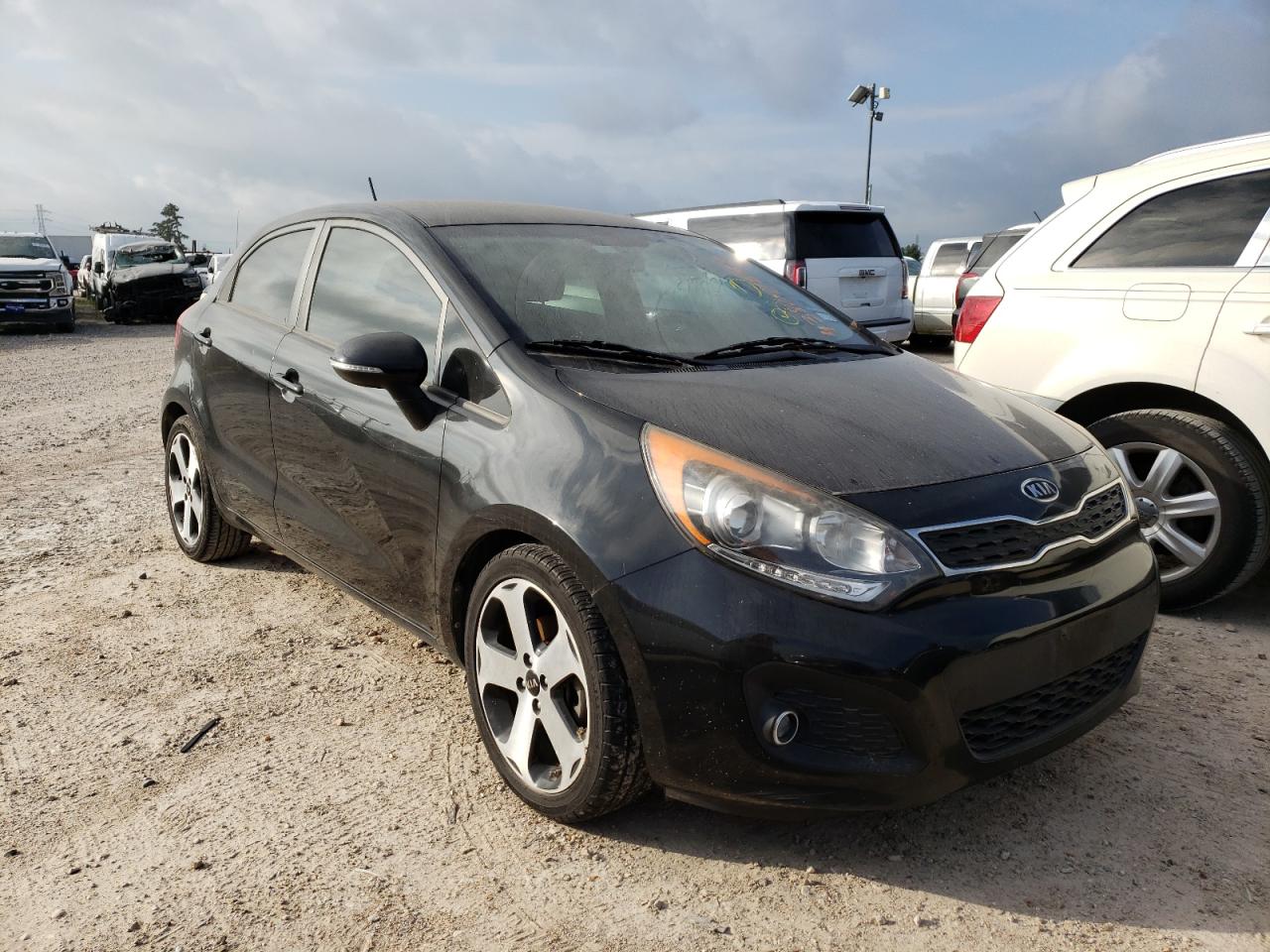 KIA RIO EX 2012 with VIN KNADN5A3XC6064800 - Photo from auction