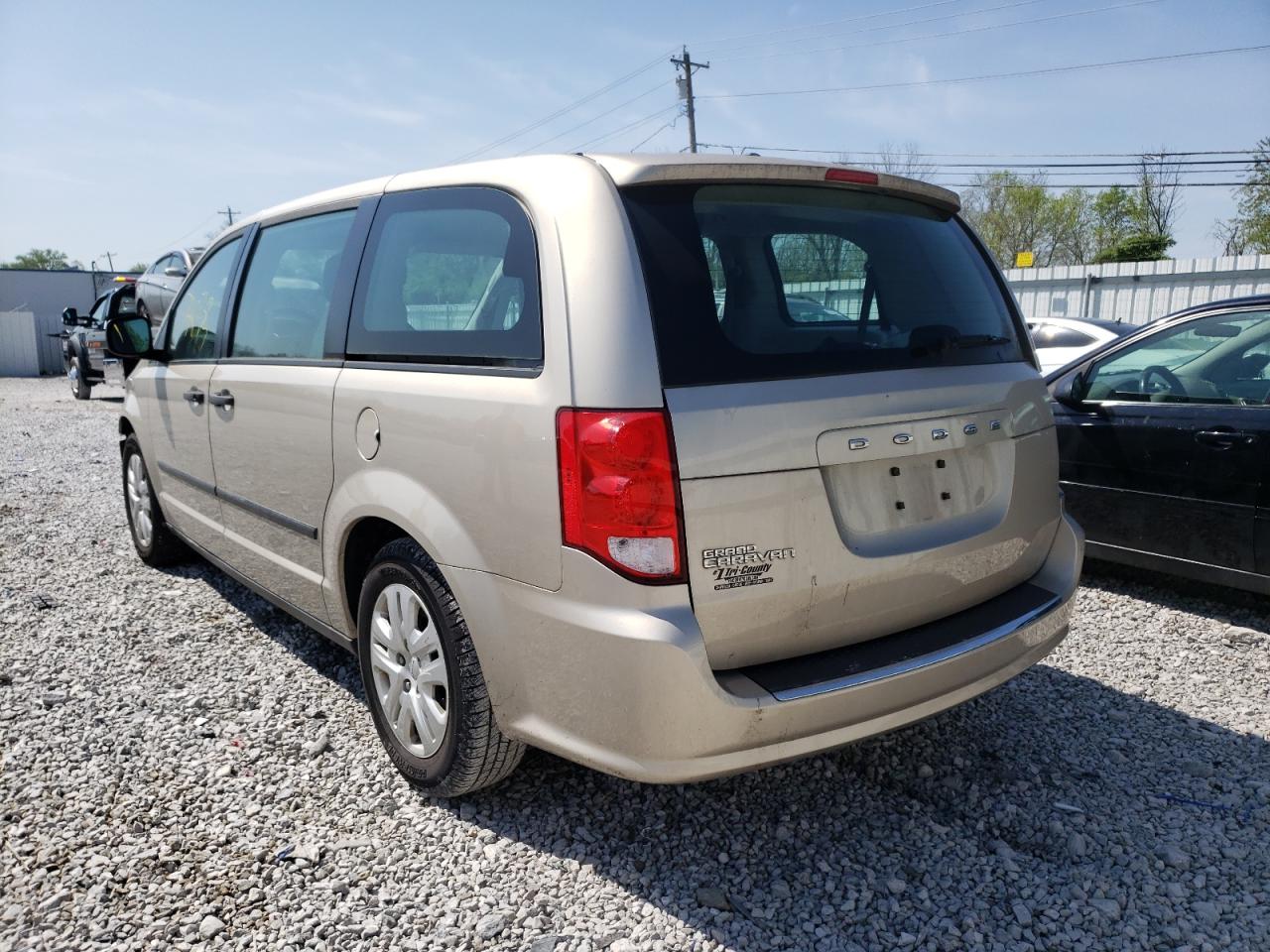 Photo 3 from auction – 2016 DODGE GRAND CARA with VIN 2C4RDGBG5GR217929