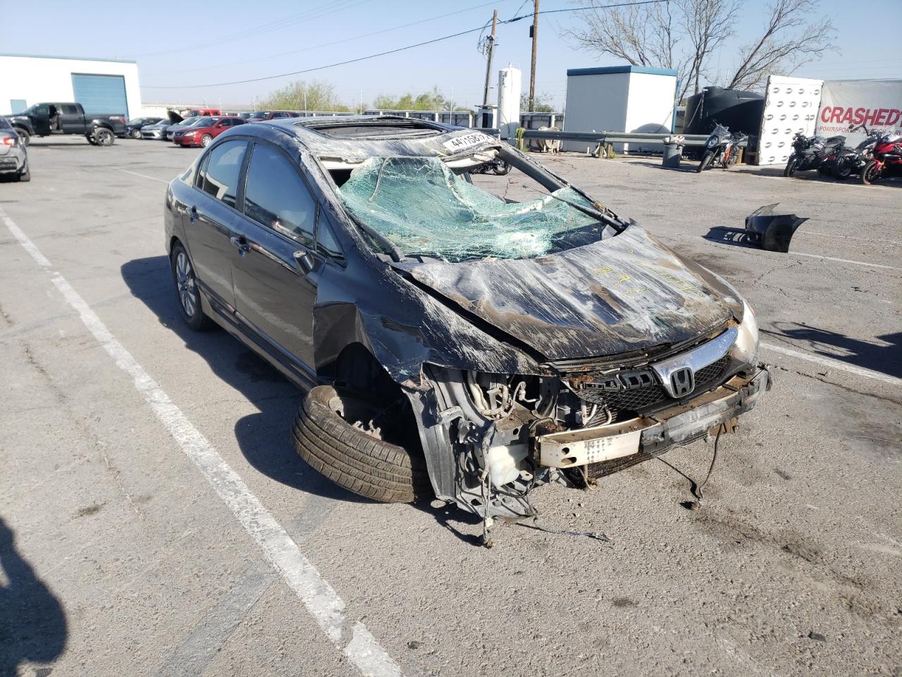 HONDA CIVIC EX 2011 with VIN 19XFA1F86BE015090 - Photo from auction