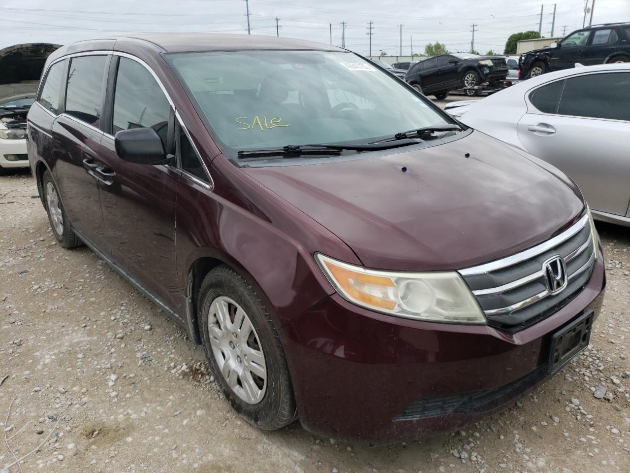 HONDA ODYSSEY LX 2012 with VIN 5FNRL5H24CB139362 - Photo from auction