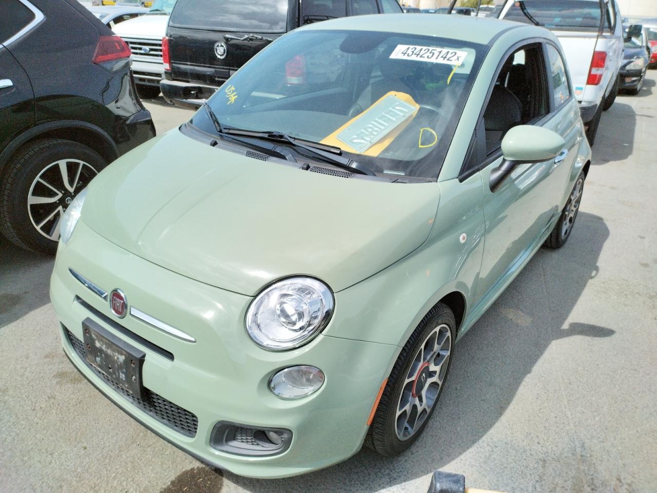 Photo 2 from auction – 2013 FIAT 500 SPORT with VIN 3C3CFFBR2DT741029