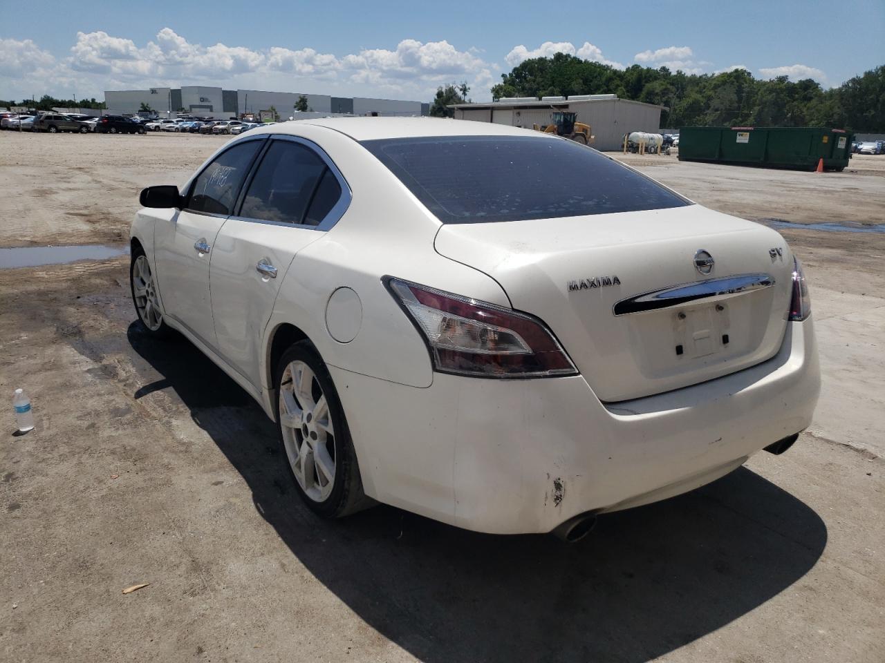 Photo 3 from auction – 2012 NISSAN MAXIMA S with VIN 1N4AA5AP5CC802465