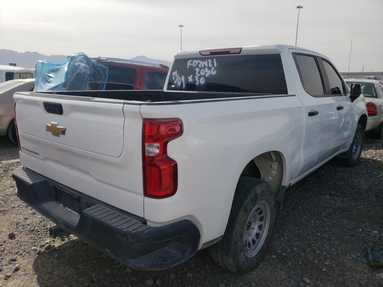 Photo 4 from auction – 2021 CHEVROLET SILVERADO with VIN 3GCPWBEK3MG307182