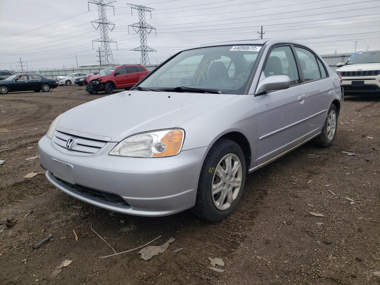 Photo 2 from auction – 2003 HONDA CIVIC EX with VIN 1HGES26703L011312