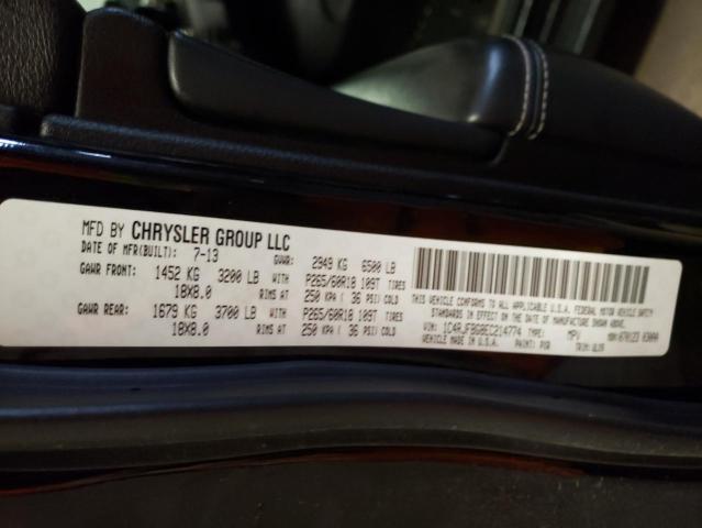 Photo 10 from auction – 2014 JEEP GRAND CHER with VIN 1C4RJFBG8EC214774