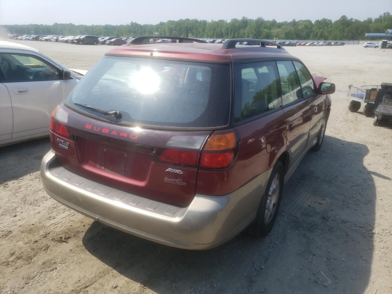 Photo 4 from auction – 2004 SUBARU LEGACY OUT with VIN 4S3BH686247626613