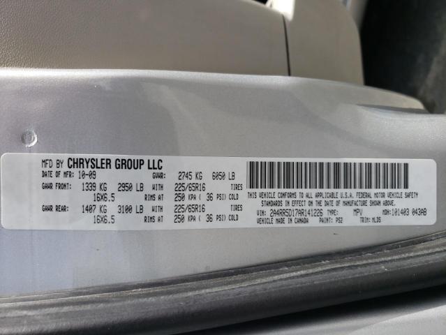 Photo 10 from auction – 2010 CHRYSLER TOWN & COU with VIN 2A4RR5D17AR141226