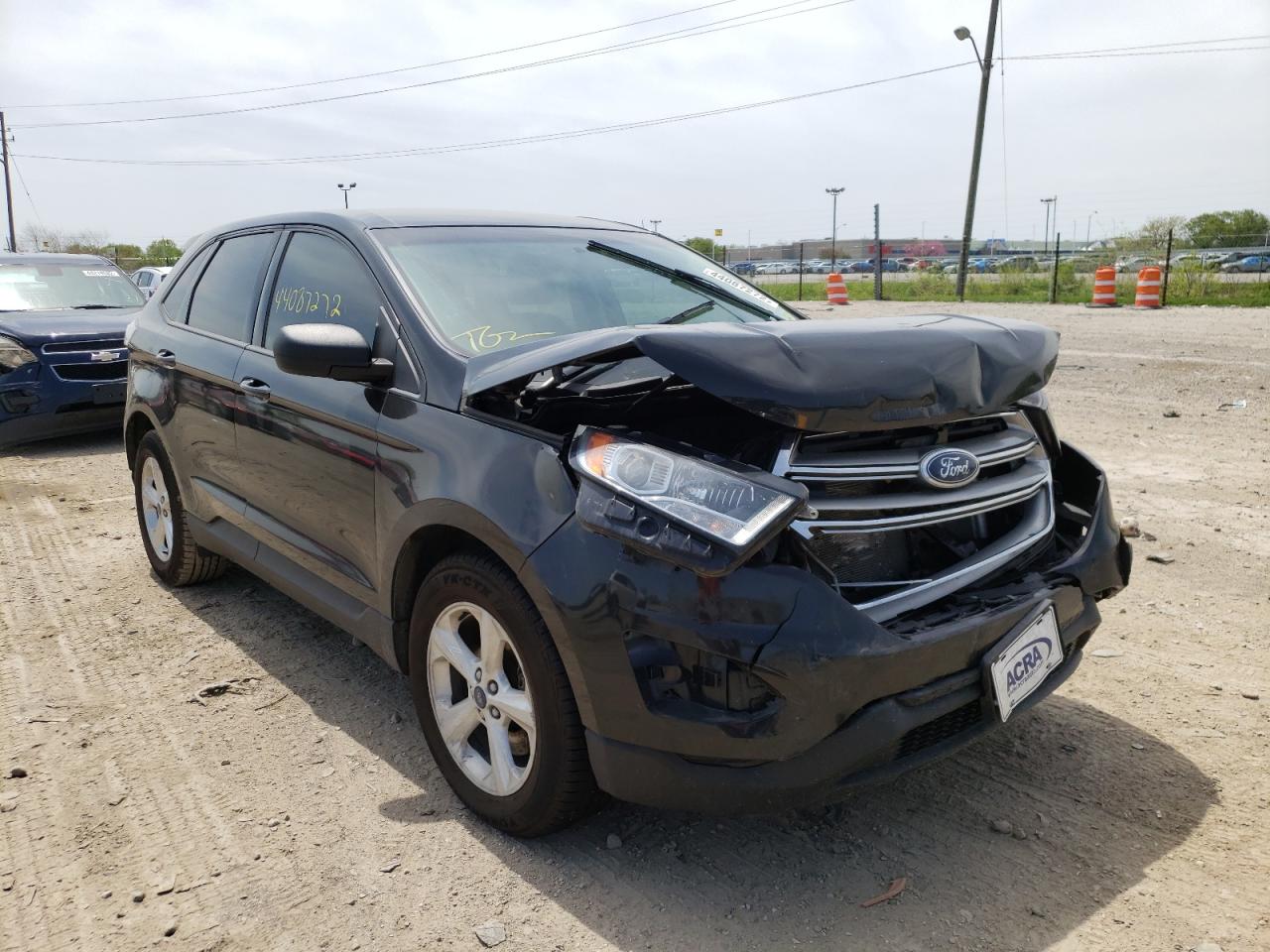 FORD EDGE SE 2015 with VIN 2FMTK4G98FBB95562 - Photo from auction