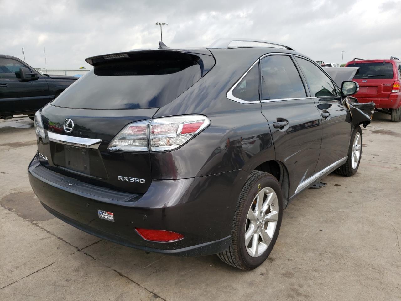 Photo 4 from auction – 2010 LEXUS RX 350 with VIN 2T2ZK1BA5AC017604