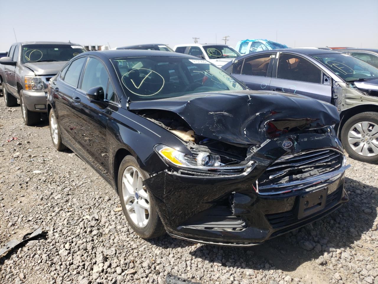 Photo 1 from auction – 2016 FORD FUSION SE with VIN 3FA6P0H72GR158413