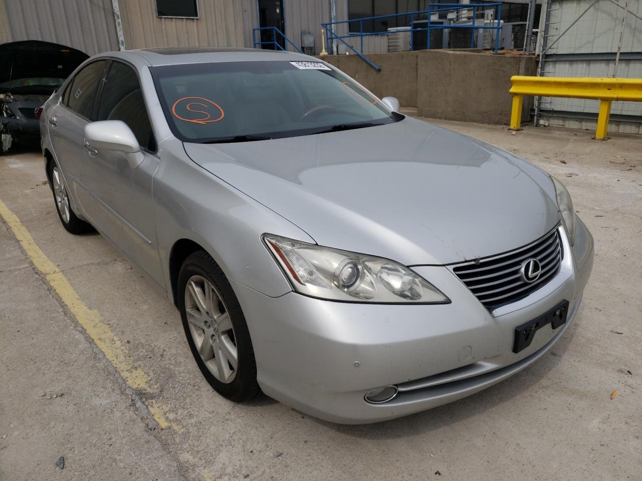 LEXUS ES 350 2009 with VIN JTHBJ46G992340443 - Photo from auction