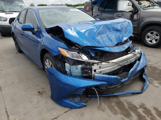 TOYOTA CAMRY LE 2020 with VIN 4T1C31AK8LU018264 - Photo from auction