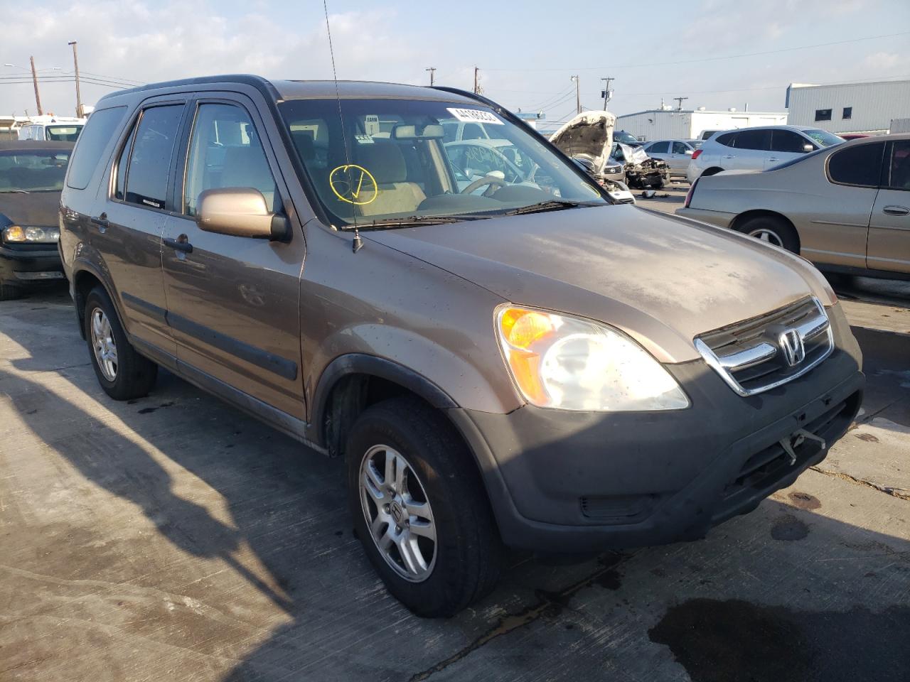 Photo 1 from auction – 2003 HONDA CR-V EX with VIN JHLRD78803C000617
