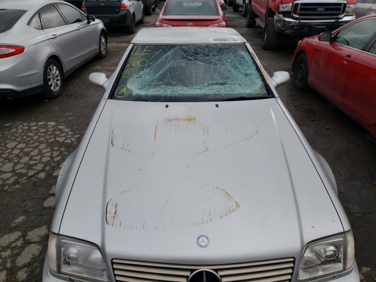 Photo 9 from auction – 2001 MERCEDES-BENZ SL 500 with VIN WDBFA68F01F196411