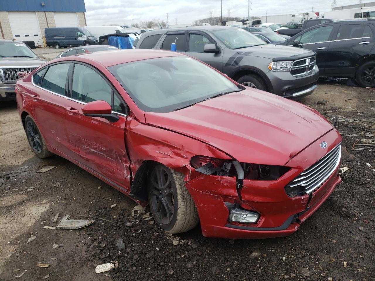 Photo 1 from auction – 2020 FORD FUSION SE with VIN 3FA6P0HD5LR236327
