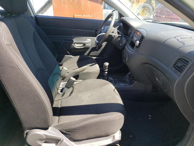 Photo 5 from auction – 2008 HYUNDAI ACCENT BAS with VIN KMHCN35C98U078621