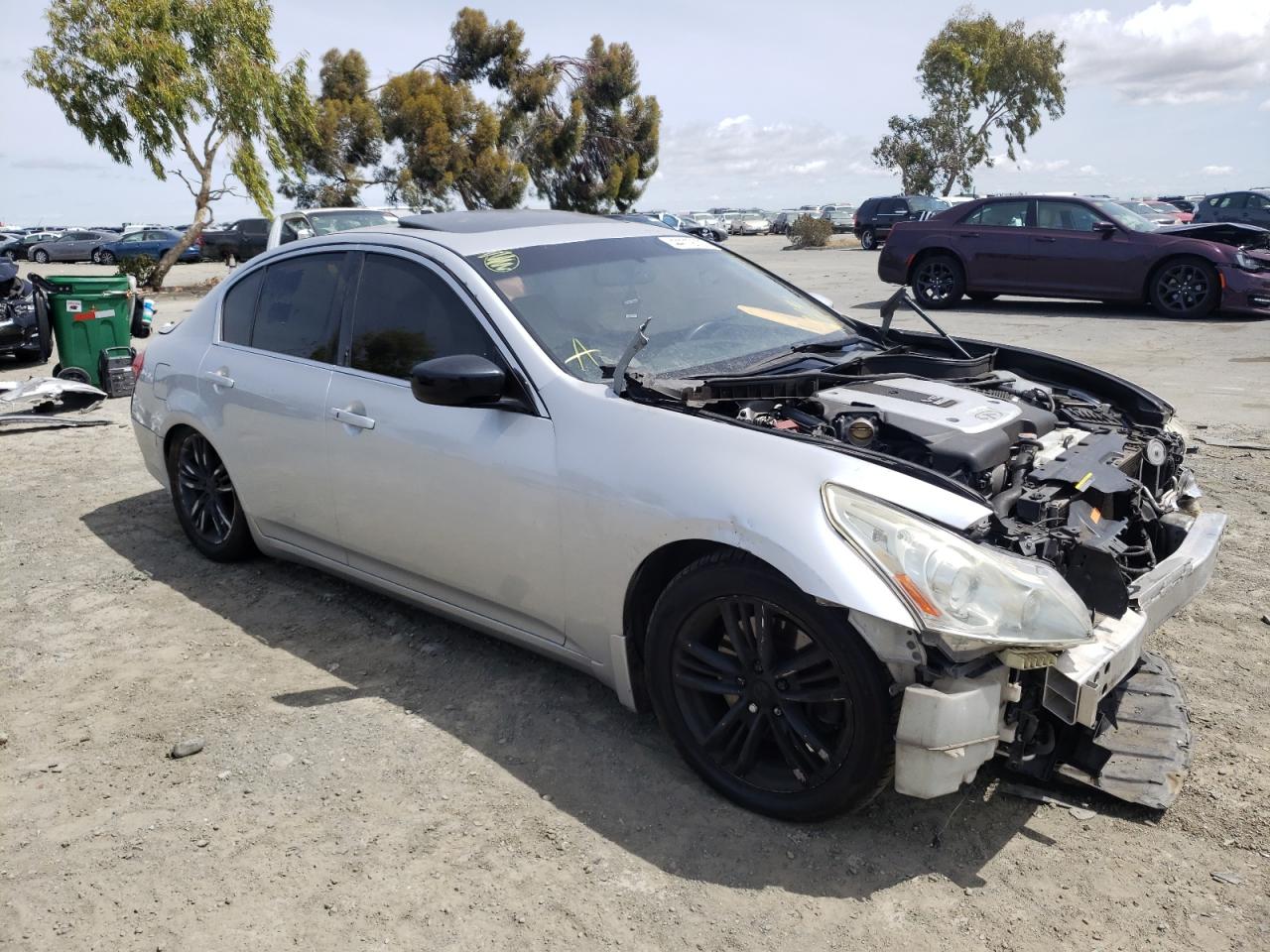 INFINITI G37 BASE 2013 with VIN JN1CV6AP5DM713331 - Photo from auction