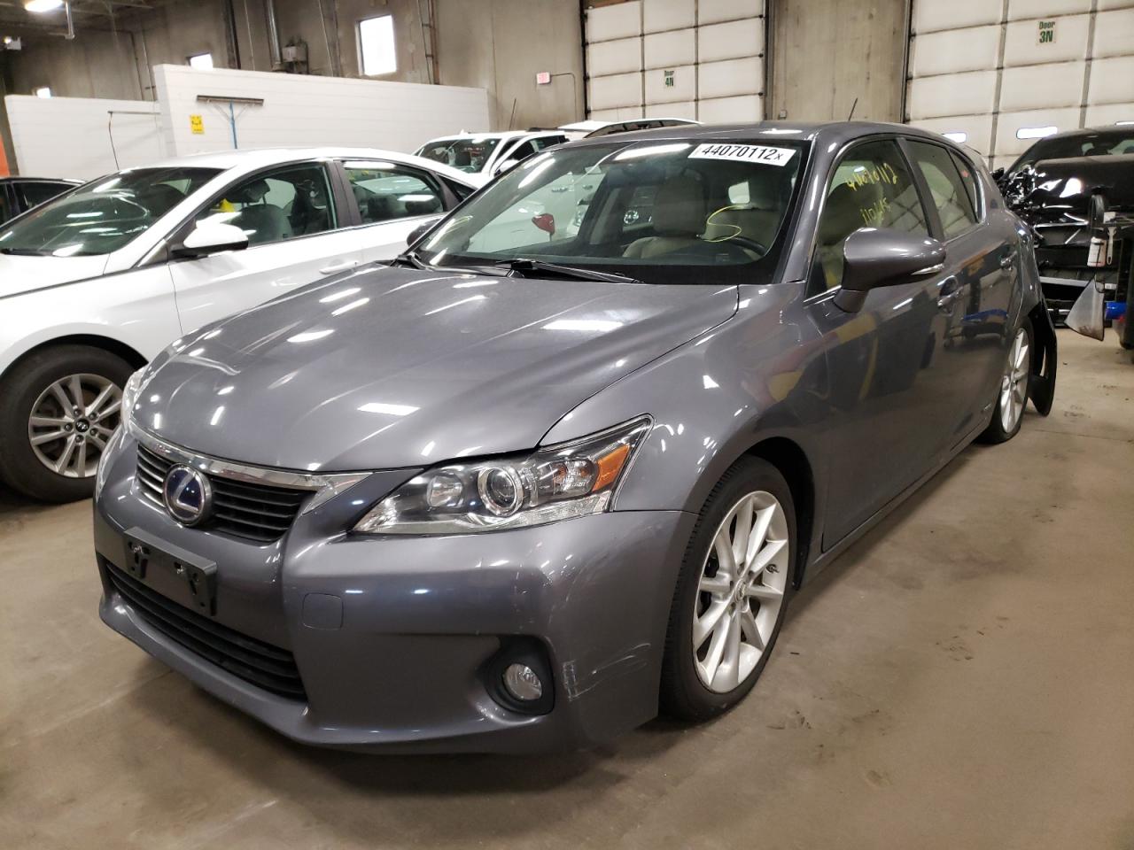 Photo 2 from auction – 2012 LEXUS CT 200 with VIN JTHKD5BH9C2096439