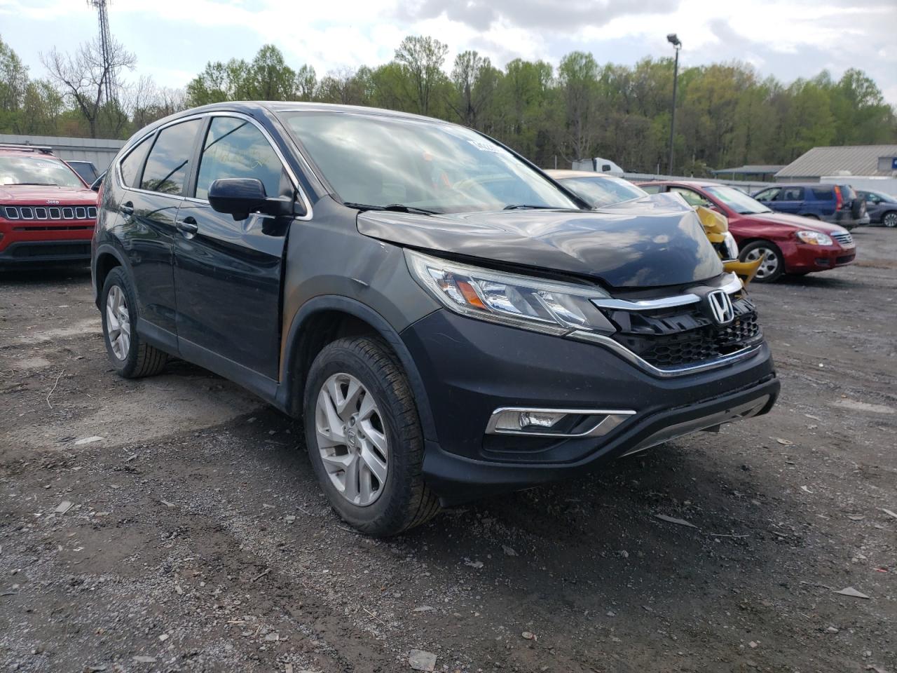 HONDA CR-V EX 2015 with VIN 2HKRM4H50FH704827 - Photo from auction