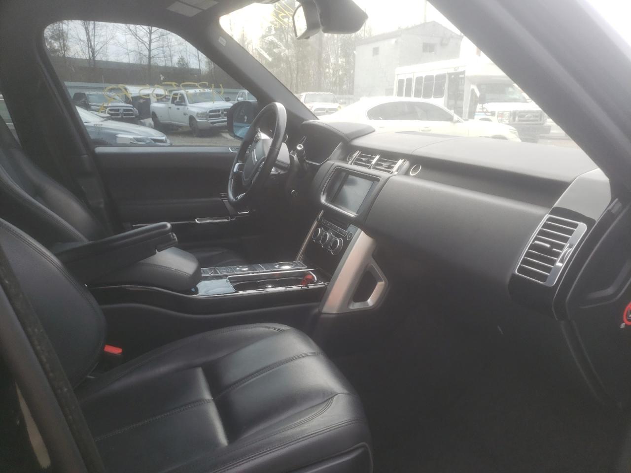 Photo 5 from auction – 2016 LAND ROVER RANGE ROVE with VIN SALGR2VF1GA254729