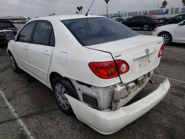 Photo 3 from auction – 2003 TOYOTA COROLLA CE with VIN JTDBR32E630038121