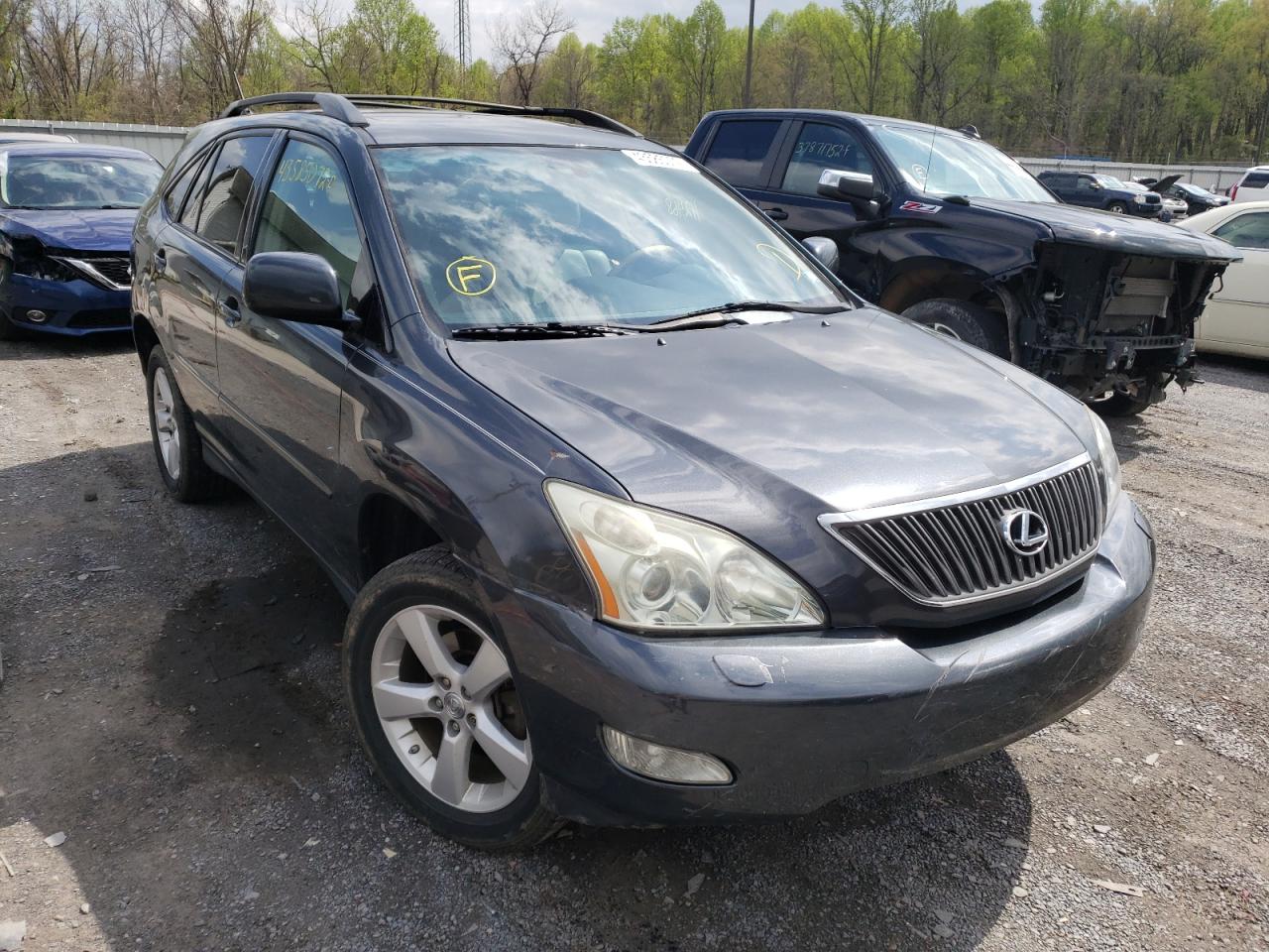 LEXUS RX 350 2007 with VIN 2T2HK31U57C028310 - Photo from auction