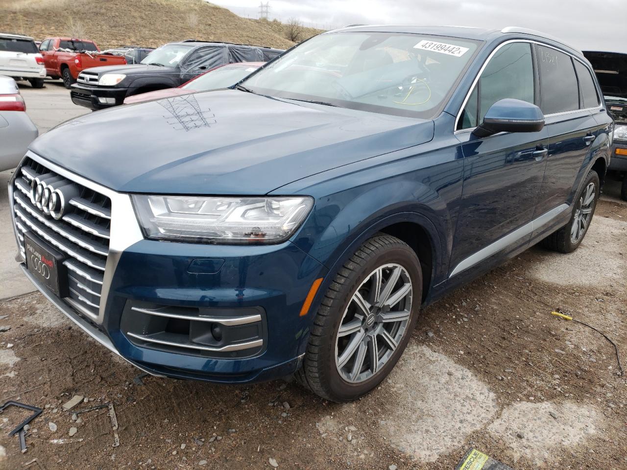 Photo 2 from auction – 2018 AUDI Q7 PREMIUM with VIN WA1LAAF75JD053222