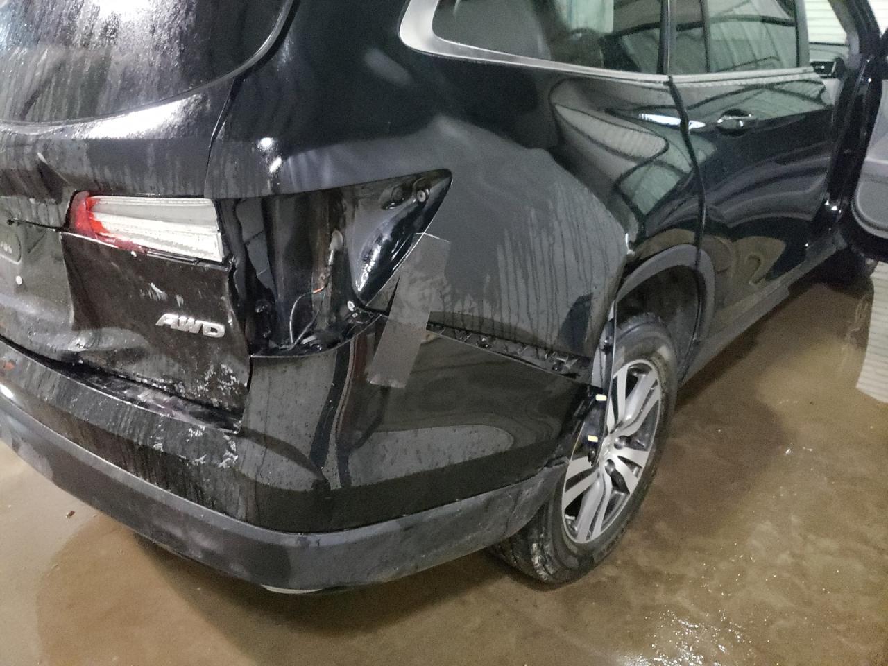Photo 9 from auction – 2017 HONDA PILOT EX with VIN 5FNYF6H38HB022375
