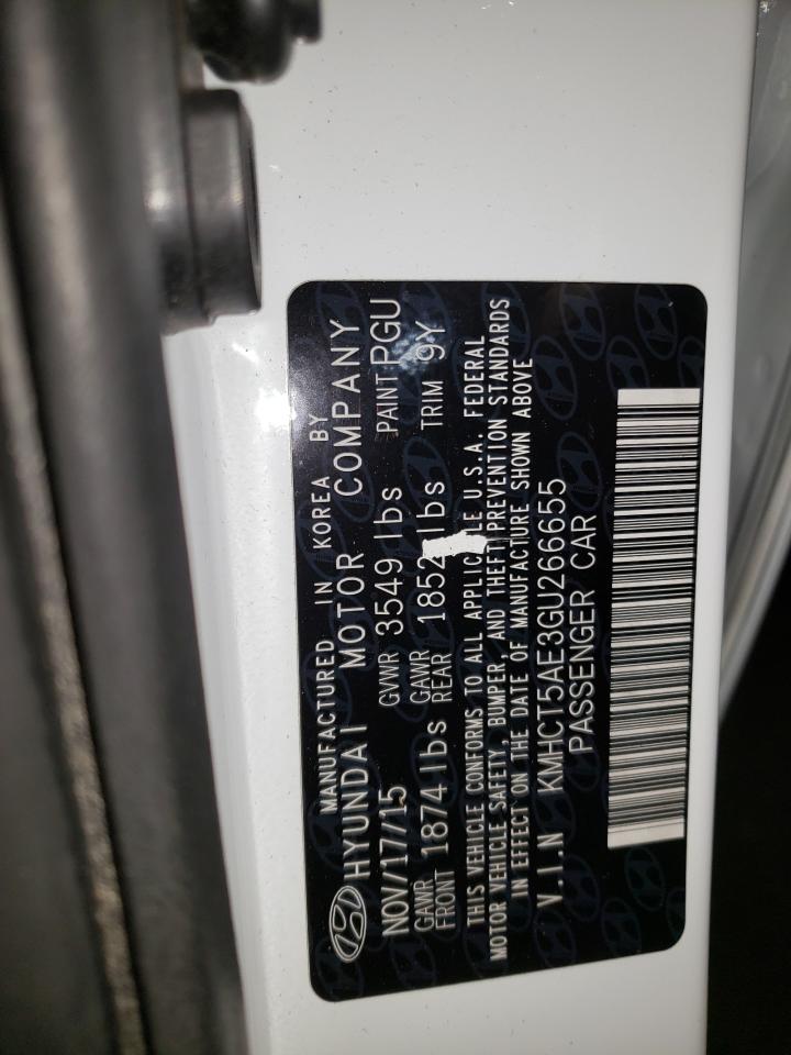Photo 10 from auction – 2016 HYUNDAI ACCENT SE with VIN KMHCT5AE3GU266655