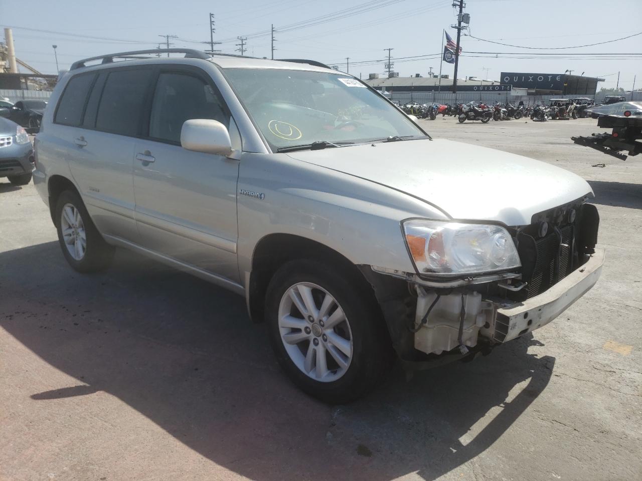 TOYOTA HIGHLANDER 2007 with VIN JTEEW21A470038683 - Photo from auction
