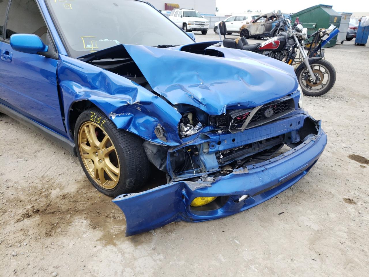 Photo 9 from auction – 2002 SUBARU IMPREZA WR with VIN JF1GD29692G526830